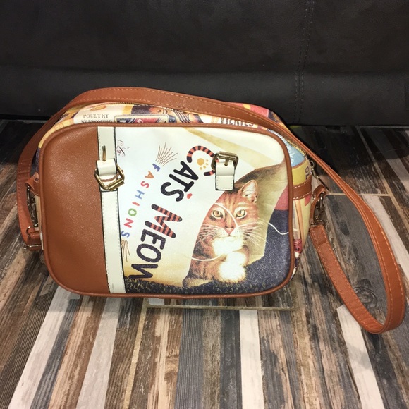 Handbags - Unique Cat Crossbody Purse